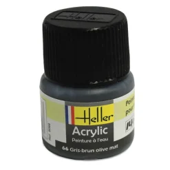 66 - Gris- brun olive mat - Heller