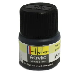 85 - Noir de charbon satiné - Heller