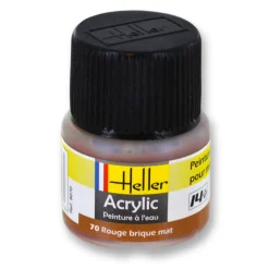 70 - Rouge Brique Mat - Heller