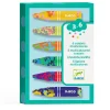 6 crayons multicolores - Djeco