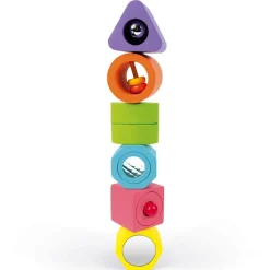 6 cubes sensoriels I wood - Janod