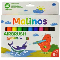 10 feutres aérographes Rainbow - Amewi