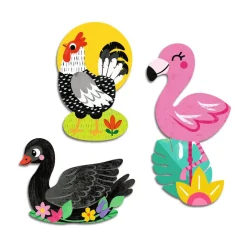 62 Gomettes : Oiseaux - Djeco