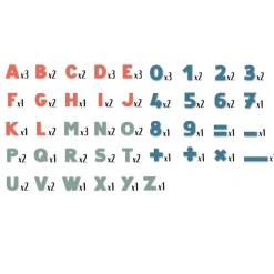 72 Lettres & Chiffres Magnetiques - Smoby