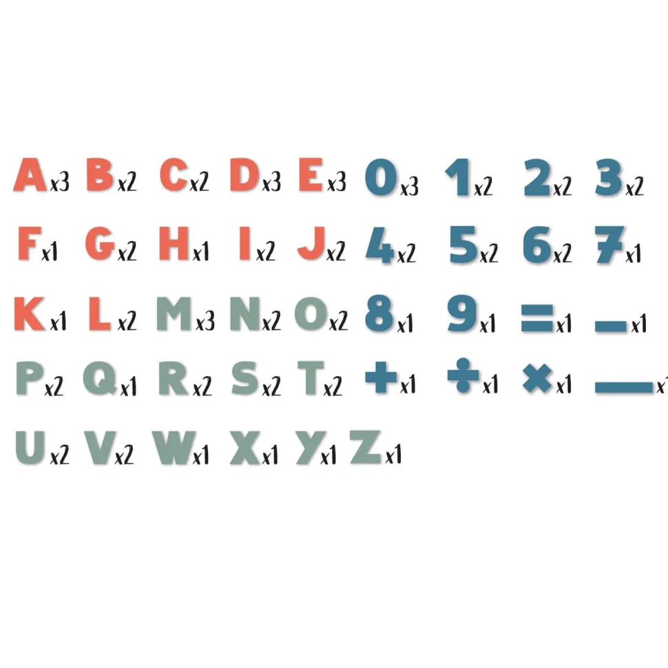 72 Lettres & Chiffres Magnetiques - Smoby