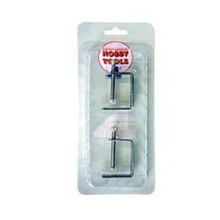 2 Mini serre joints métalliques - Artesania