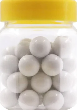 40 perles blanches pour jeu de construction Image perles - Eduplay