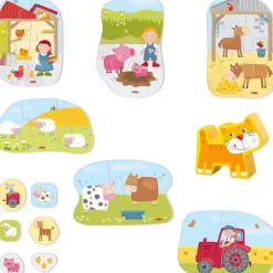 6 Premiers Puzzle : Ferme - Haba