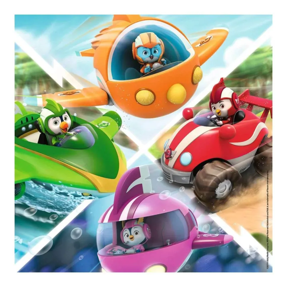 3 puzzles de 49 pièces : top wing - Ravensburger