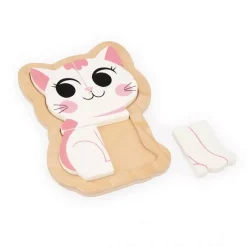 4 puzzles Evolutifs 2 à 5 pièces : animaux de compagnie - Janod