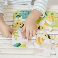 4 Puzzles évolutifs : 6 à 16 pièces - Janod