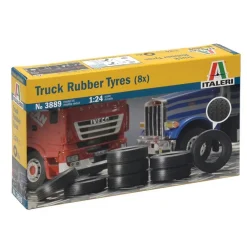 Accessoire camions : Pneus De Camion (8X) - Italeri