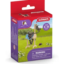 Accessoire Chariot Porte selle et brides Horse Club - Schleich