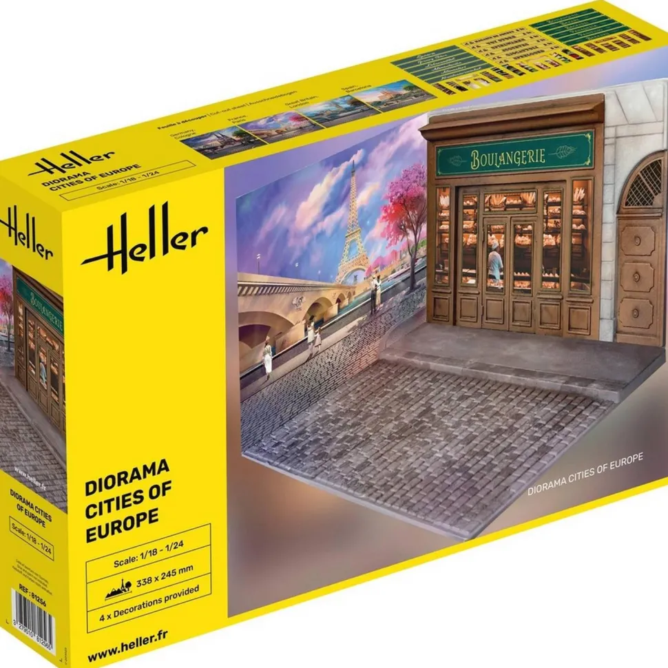 Accessoire de diorama : villes d'Europe - Heller