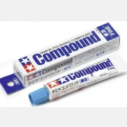 Accessoire maquette : pâte à polir : grain fin - Tamiya