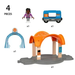 Accessoire pour circuit de train Brio : Gare Smart Tech Sound - Brio