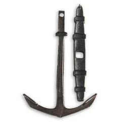 Accessoire pour maquette de bateau en bois : Ancre à jas 45 x 30 mm - Artesania
