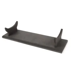 Accessoire pour maquette bateau en bois : socle noir complet 380 x 120 mm - OCCRE