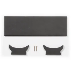 Accessoire pour maquette bateau en bois : socle noir complet 380 x 120 mm - OCCRE