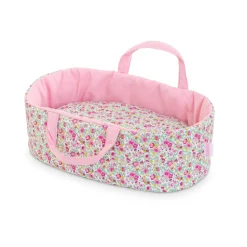 Accessoire pour petit poupon 30 cm : Couffin Fleuri - Corolle