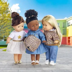 Accessoire pour poupée ma Corolle 36 cm : Sac à dos léopard - Corolle