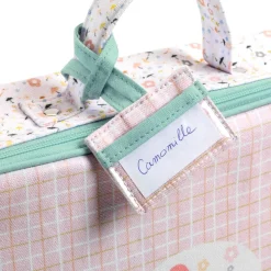 Accessoire pour poupon Poméa 32 cm : Valise de voyage - Djeco