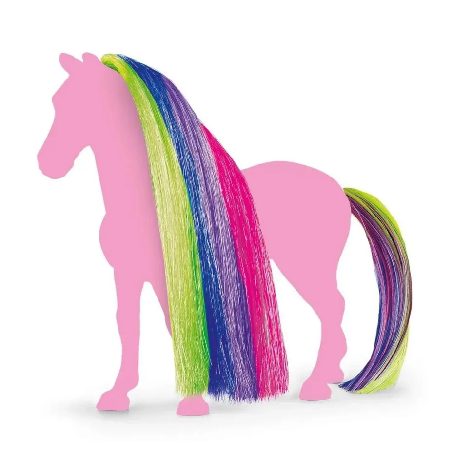 Accessoire sofia's beauties : Crinière et queue : Arc-en-ciel - Schleich