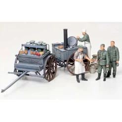 Accessoires de Diorama : Cuisine Campagne Allemand - Tamiya