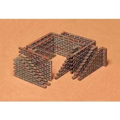 Accessoires de dioramas : Briques - Tamiya