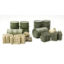 Accessoires de maquettes militaires : Jerrycans - Tamiya
