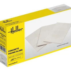 Accessoires diorama : dalles de béton - Heller