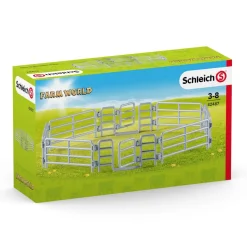 Accessoires figurines de ferme : Clôture Corral - Schleich