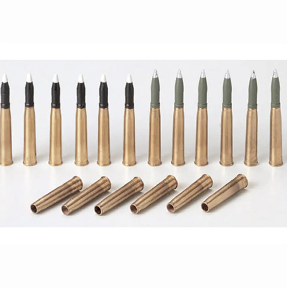 Accessoires militaires : Obus laiton 75 mm pour char allemand Pz.Kpfw.IV - Tamiya