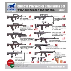 Accessoires militaires : set d'armes de poing armée Chinoise - Bronco Models