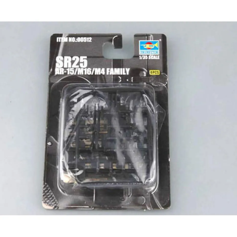 Accessoires militaires : Sélection d'armes à feu SR25 Famille des AR-15/M16/M4 - Trumpeter