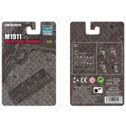 Accessoires militaires : Sélection de pistolets mondiaux M1911 - Trumpeter