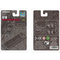 Accessoires militaires : Sélection de pistolets mondiaux G18 - Trumpeter