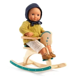 Accessoires poupée : Cheval à bascule - Djeco