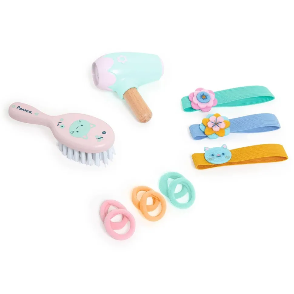 Accessoires poupée : Trousse de coiffure - Djeco