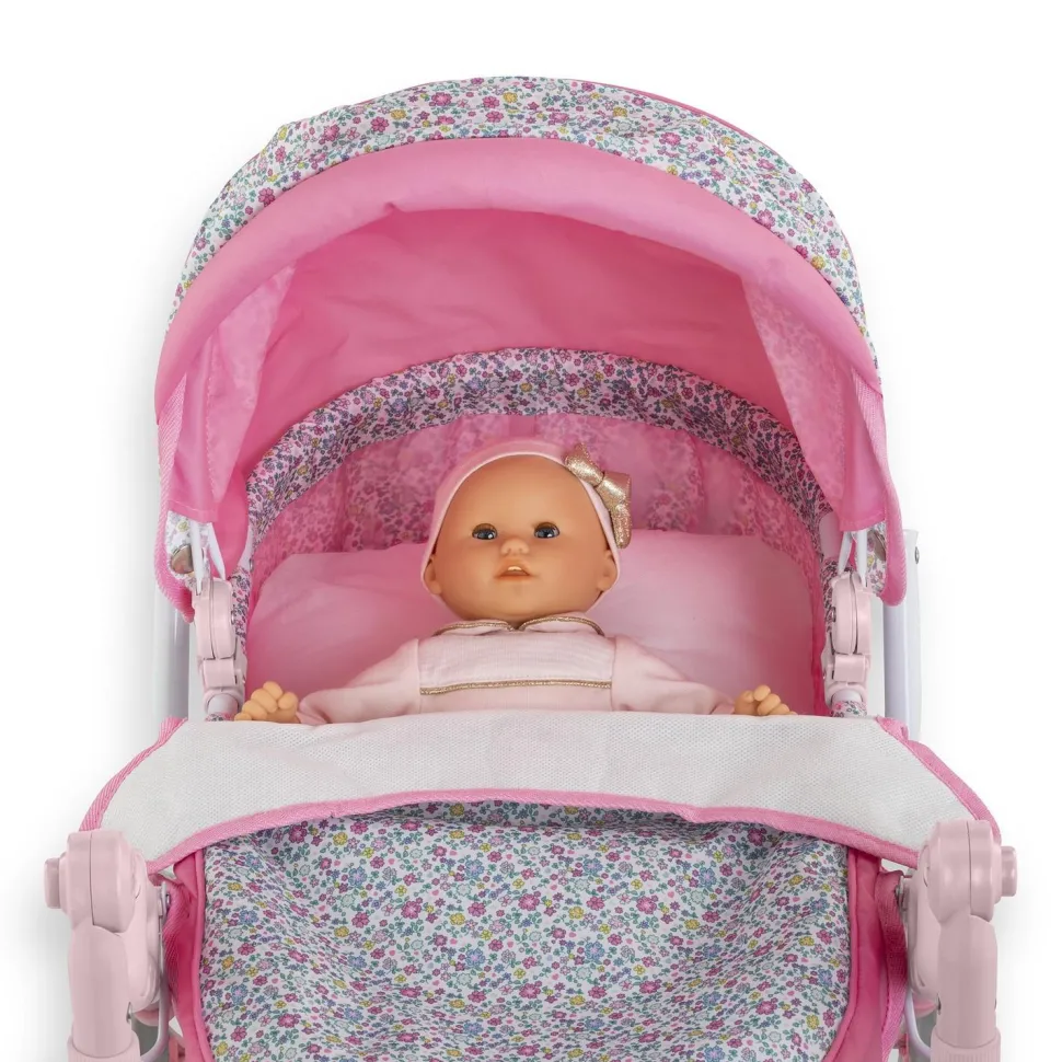 Accessoires pour Grand poupon 36 et 42 et 52 cm : Landau floral - Corolle