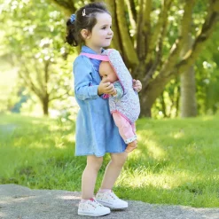 Accessoires pour Grand poupon 36 et 42 cm : Porte bébé floral - Corolle