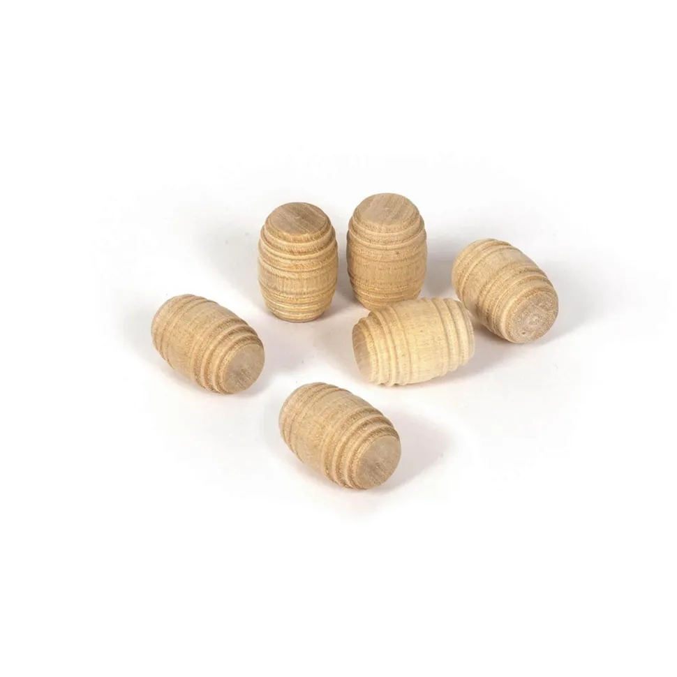 Accessoires pour maquette de bateau en bois : Tonneaux en bois tourné - OCCRE