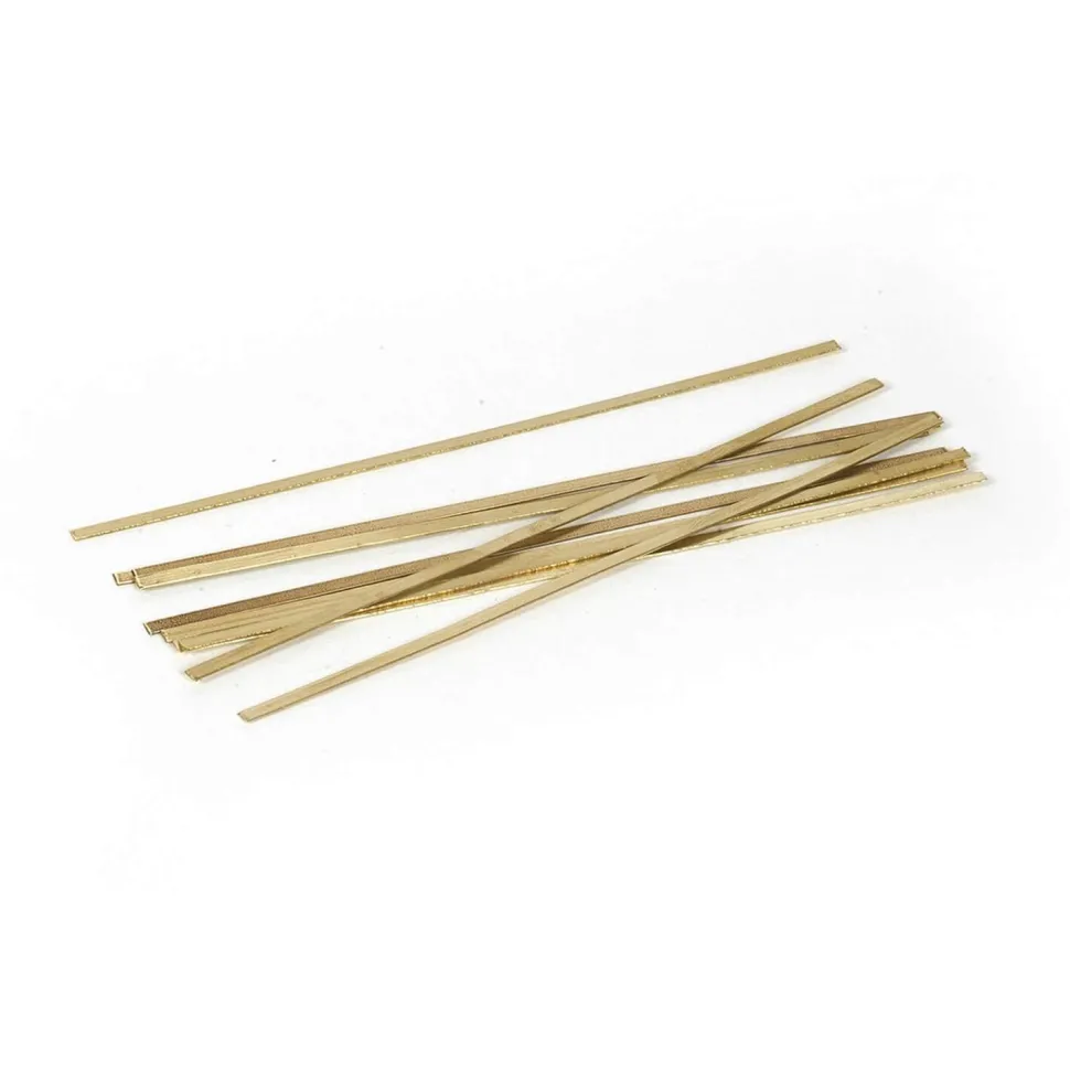 Accessoires pour maquette de bateau en bois : Plat laiton 2x100mm - OCCRE