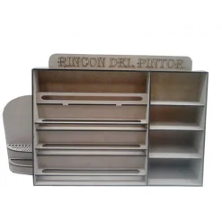 Accessoires pour maquettes : Etagère de rangement : Le coin du peintre - Disarmodel