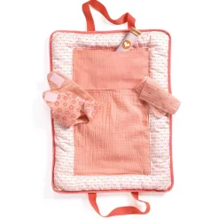 Accessoires pour poupée : Sac à langer Pink Peak - Djeco