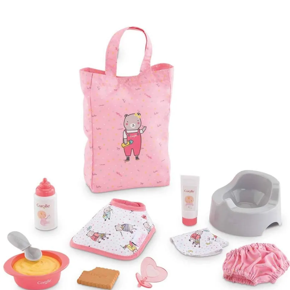 Accessoires pour poupée mon premier poupon Corolle 30cm : Grand Coffret d'accessoires - Corolle