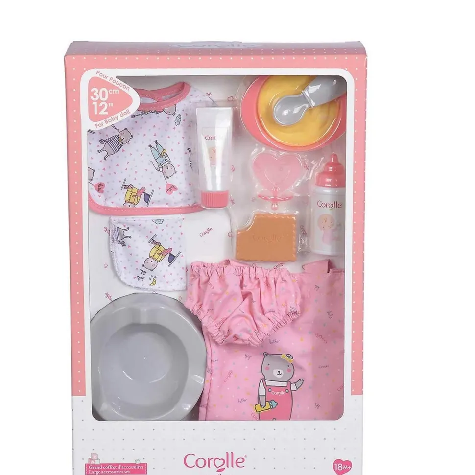 Accessoires pour poupée mon premier poupon Corolle 30cm : Grand Coffret d'accessoires - Corolle