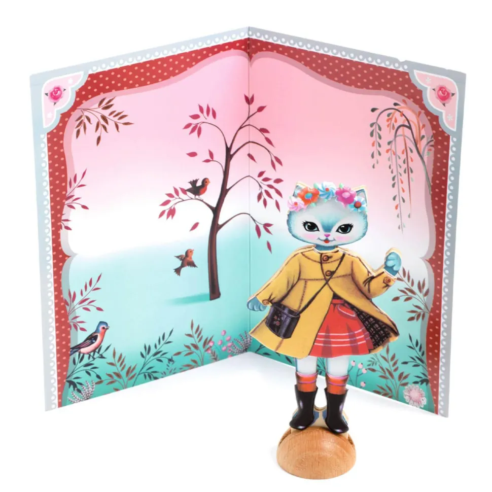 Activité collage : Little dressing - Djeco