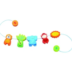 Activité d'éveil pour poussette : Animaux de la jungle - Haba