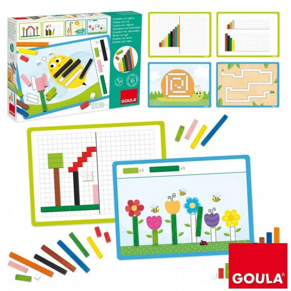 Activités avec réglettes - Goula